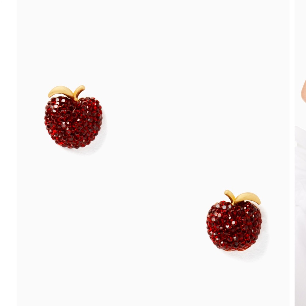 Kate Spade Apple of My Eye Earrings NWT